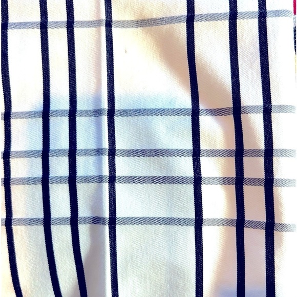 Bag292. Express Design Studio black& white checked crop pants Sz2,R9,Ins22 - Picture 4 of 4